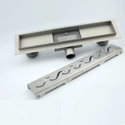 Stainless Steel Kitchen Floor Drain Strainer Style 70*600mm Hair Collection for Hotels