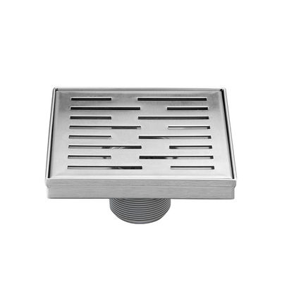 Modern 4-Inch Floor Drain with Anti-Odor Grate for Hotels Popular Design