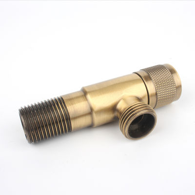 Hot Selling New Design Brass Cartrid Triangle Valve Wash Basin Angle Valve for Toilet-Faucet Accessories Wholesale