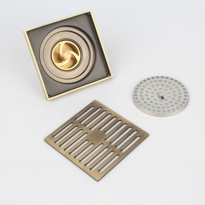 Anti Odor Modern Design BQ20160 Brass Square Floor Drain for Hotels and Balconies