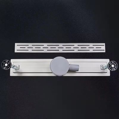 Long Floor Usage 304 Stainless Steel Linear Floor Drain with Different Cover Channel