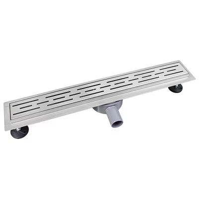 Long Floor Usage 304 Stainless Steel Linear Floor Drain with Different Cover Channel