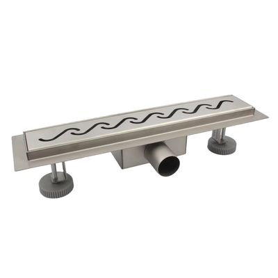 Multi Sizes SUS304 Stainless Steel Modern Design Long Hair Floor Drain for Bathroom