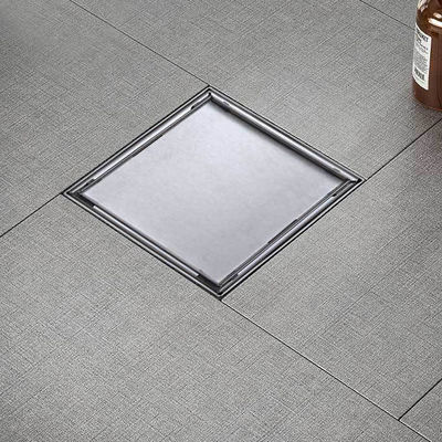Anti Odor Function Chrome Plated Shower Grate Floor Drain for Popular Fitting