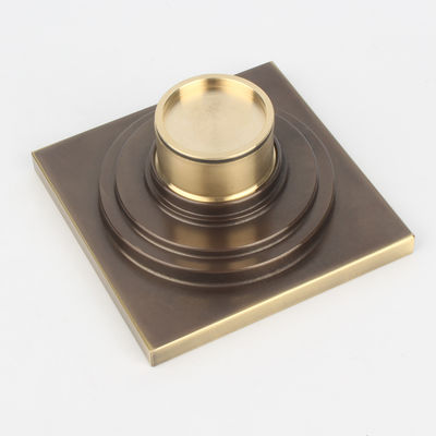BANGQI 20135 4-Inch Brass Sewerage Floor Drain with Chrome Plated Texture of Material