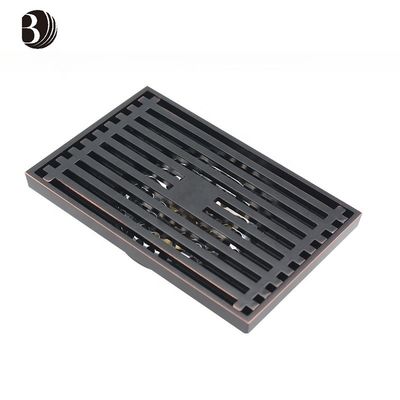 Modern Design Chrome Linear Floor Drain Cover Plate for Basin Usage in Modern Hotels