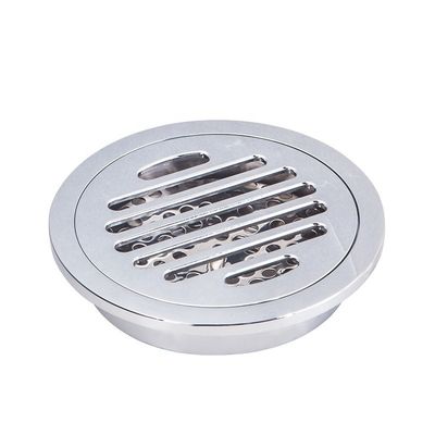 Polished Stainless Steel Strainer Antique Brass Floor Drain Anti-Odor Deodorization Bathroom Home Use Washing Machine Friendly