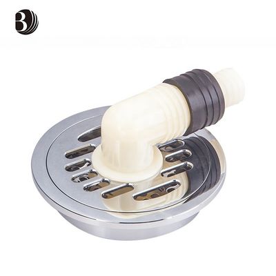 Polished Stainless Steel Strainer Antique Brass Floor Drain Anti-Odor Deodorization Bathroom Home Use Washing Machine Friendly