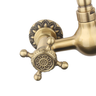 Modern High Pressure Antique Brass Shower Head Water Saving Handheld Filter with Strainer for Hotel Usage or Home Basin