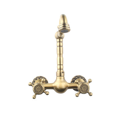 Modern High Pressure Antique Brass Shower Head Water Saving Handheld Filter with Strainer for Hotel Usage or Home Basin