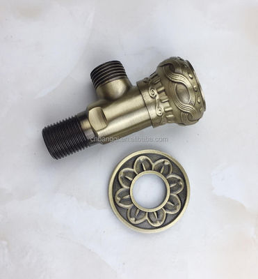 Modern Design 1/2 Brass Angle Valve for Home or Hotel Use in Wash Basins
