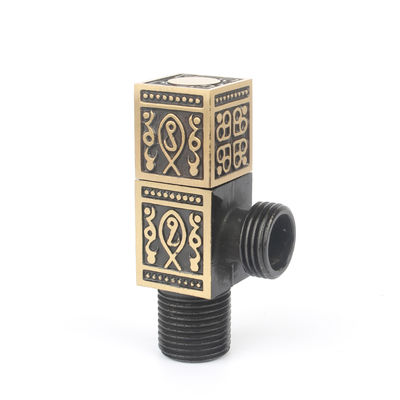 Antique Angle Brass Cartrid Triangle Valve Hot Selling New Design for Bathroom Toilet Wholesale Faucet Accessories Wash Basins