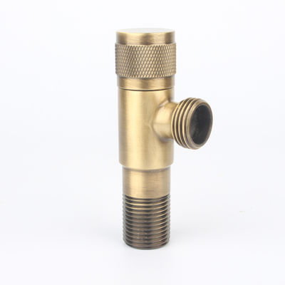 Antique Angle Brass Cartrid Triangle Valve Hot Selling New Design for Bathroom Toilet Wholesale Faucet Accessories Wash Basins