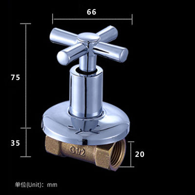 Manual 150bar Brass Stop Valve with Diaphragm Globe Type for Water 1/2 3/4 Size for Household Usa OEM Supported