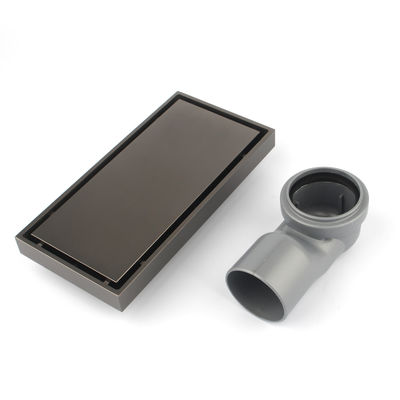 Modern round Anti-Odor Shower Tray Flange ABS and PVC round Plastic Shower Floor Drain with Strainer for Hotel Bathrooms