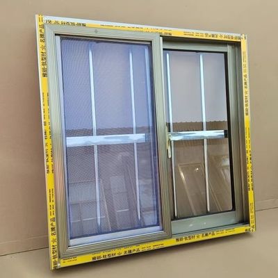 Modern Design Aluminum Alloy Sliding Windows Roller Blind Horizontal Anti-Theft Folding Screen Self-Built Push-Pull Rural