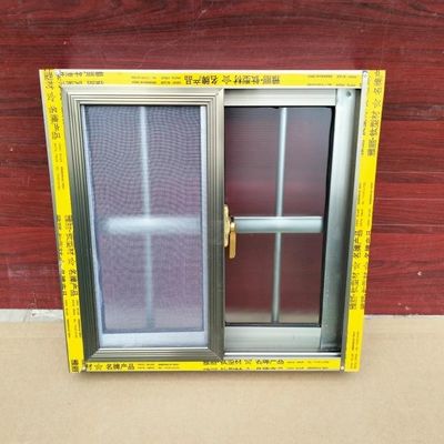 Modern Design Aluminum Alloy Sliding Windows Roller Blind Horizontal Anti-Theft Folding Screen Self-Built Push-Pull Rural