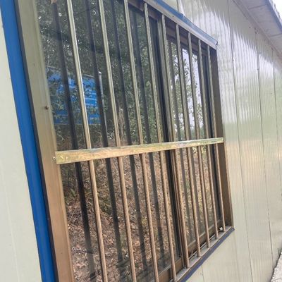 Modern Design Aluminum Alloy Sliding Windows Roller Blind Horizontal Anti-Theft Folding Screen for Rural Self-Built Warehouses