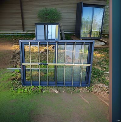 Horizontal Anti-Theft Folding Screen Windows for Rural Self-Built Housing Warehouses