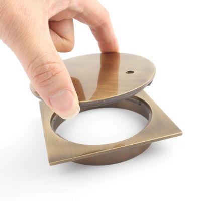 Custom Modern Style Linear Stainless Steel Swimming Pool Floor Drain Brass Deodorant Strainer for Bathroom Basin Chrome Plated
