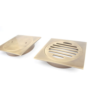 Custom Modern Style Linear Stainless Steel Swimming Pool Floor Drain Brass Deodorant Strainer for Bathroom Basin Chrome Plated