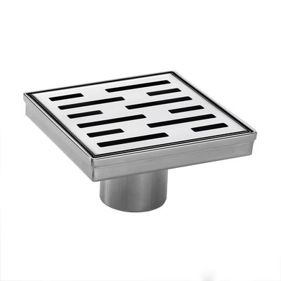 Modern 4-Inch Floor Drain with Anti-Odor Grate for Hotels Popular Design