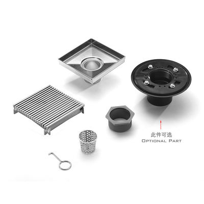 Popular Floor Drain With Anti Odor Fitting Manufacturer Filter Floor Drain  Shower Floor Grate Drain