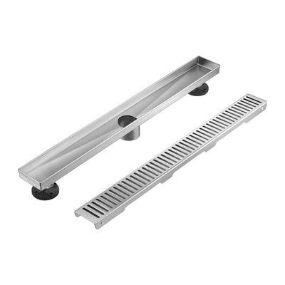 50.8mm Outer Diameter Long Stainless Steel Trap Shower Floor Drain for Hotel Bathrooms