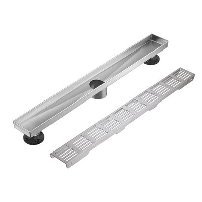 50.8mm Outer Diameter Long Stainless Steel Trap Shower Floor Drain for Hotel Bathrooms