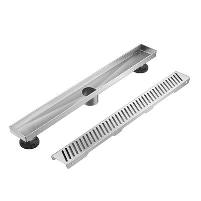 50.8mm Outer Diameter Long Stainless Steel Trap Shower Floor Drain for Hotel Bathrooms
