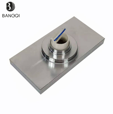 Water Drainage Made Easy Long Invisible Floor Drain with Nickel Wire Drawing Texture