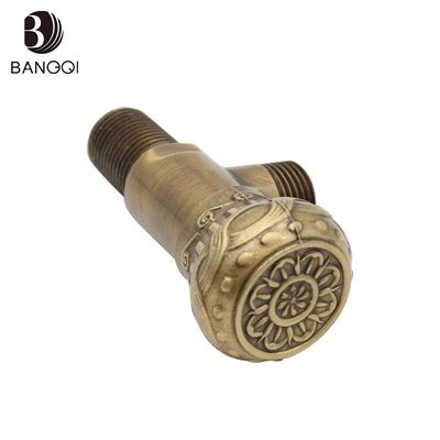 Water Control Bathroom Toilet Regulator Brass Angle Radiator Valve For Faucet
