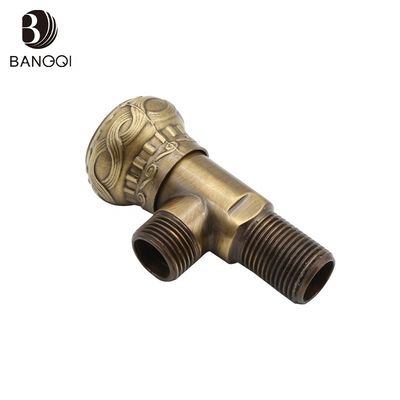 Water Control Bathroom Toilet Regulator Brass Angle Radiator Valve For Faucet