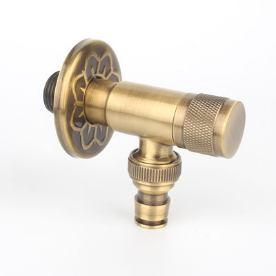 Washing Machine Valves Design Brass Cartridge Triangle Valve for Bathroom Toilet