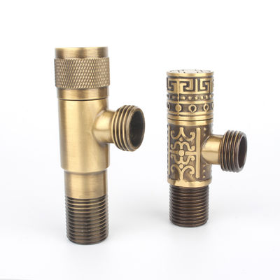 Washing Machine Valves Design Brass Cartridge Triangle Valve for Bathroom Toilet