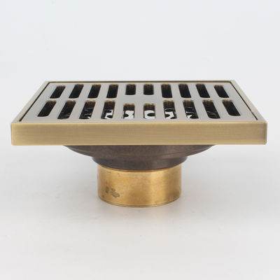 Anti Odor Modern Design BQ20160 Brass Square Floor Drain for Hotels and Balconies