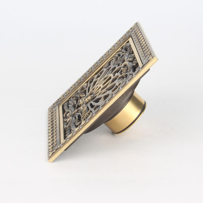 BANGQI Square Shower Brass Floor Drain with Smooth Surface and Anti Odor Function