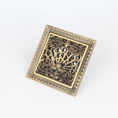 BANGQI Square Shower Brass Floor Drain with Smooth Surface and Anti Odor Function